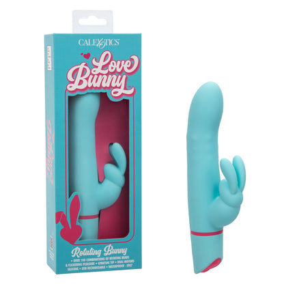 CalExotics Love Bunny Rotating Bunny - Blue Dual Stimulator