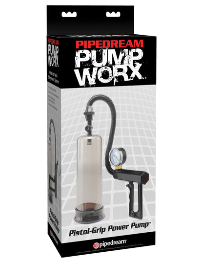 Pipedream Pump Worx Pistol-Grip Power Pump - Black