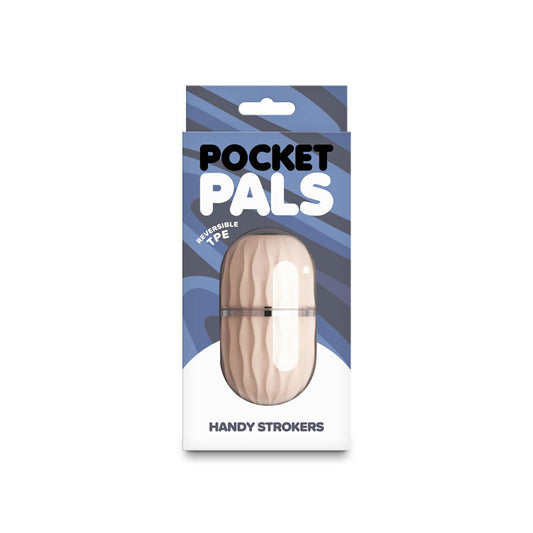 nsnovelties Pocket Pals Lexi White Reversible TPE Stroker – Realistic Sensation