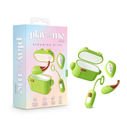 Blush Blooming Bliss Mini Vibes Set - Green - 2 Vibrators with Travel Case