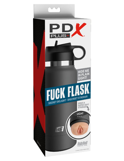 Pipedream Fuck Flask Secret Delight – Discreet Stroker – Gray