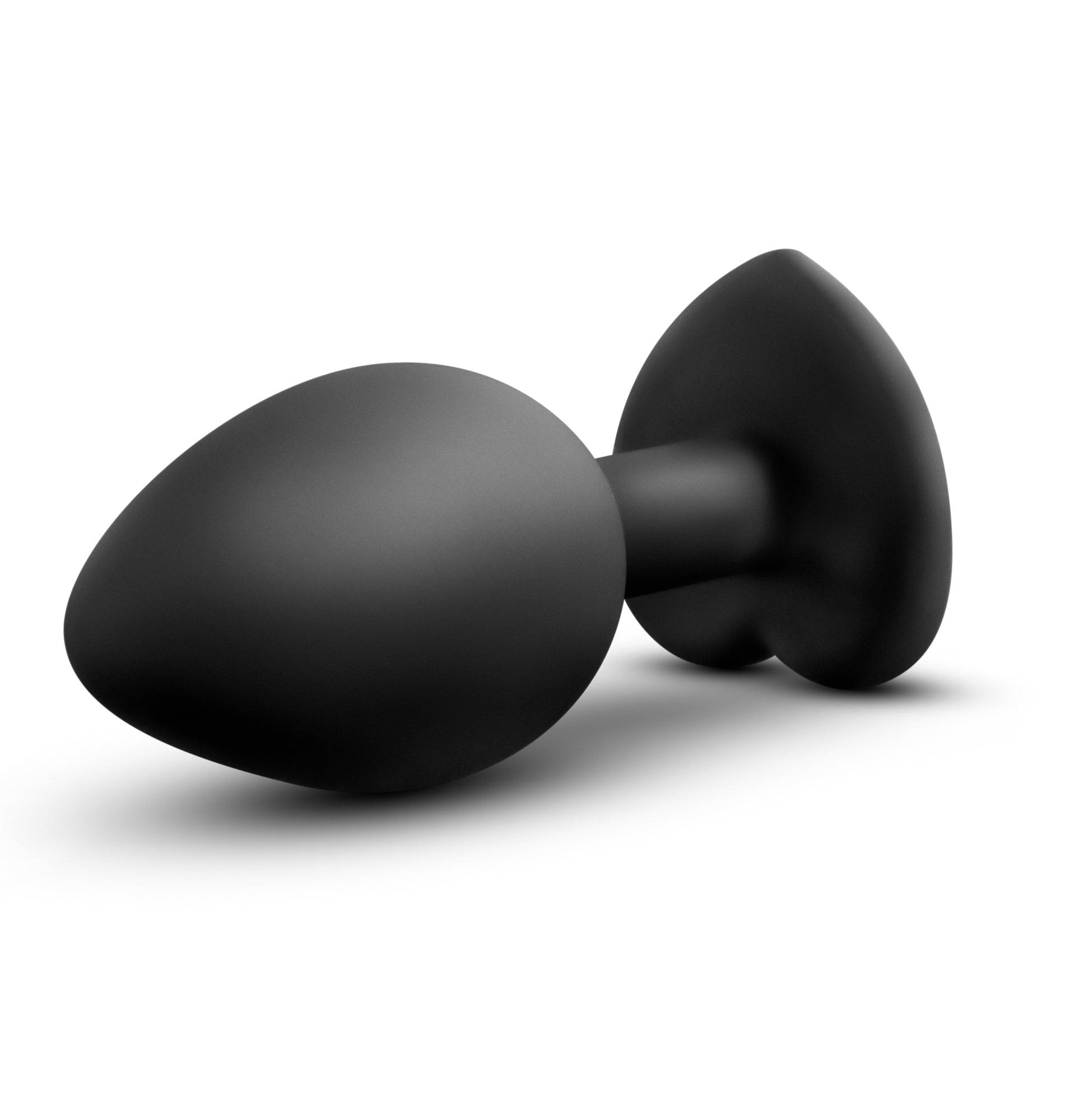 Temptasia Bling Plug - Small Anal Plug with Tapered Tip - Black