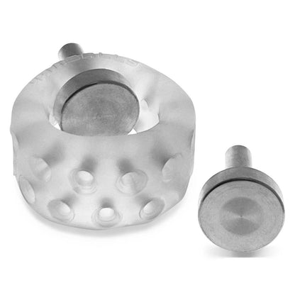Oxballs AirBalls Electro Ballstretcher with Two 4mm Electro Contacts - Clear Ice
