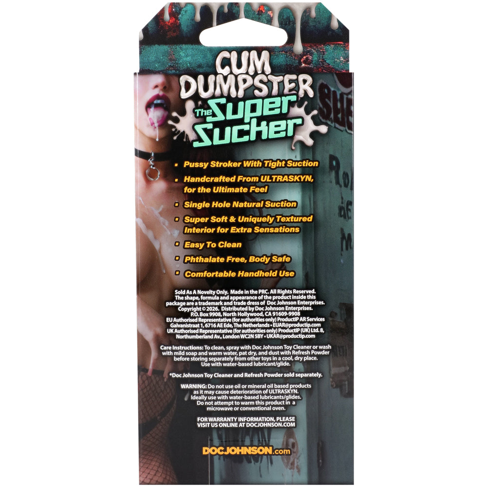Doc Johnson Cum Dumpster Ultraskyn Masturbator – Beige