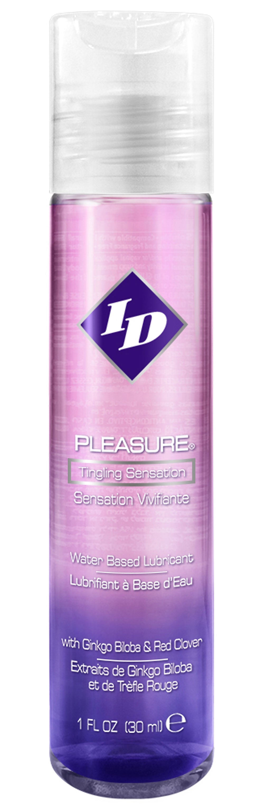 ID Pleasure Water-Based Lubricant with Botanical Extracts – 1 Fl Oz