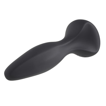 Evolved Novelties Hip to Be Square Vibrating Plug - Black - 10 Speeds