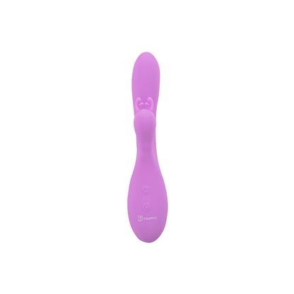 Camtoyz Double Leyla Vibrator - Purple - Multi-Function G-Spot and Clitoral Stimulator
