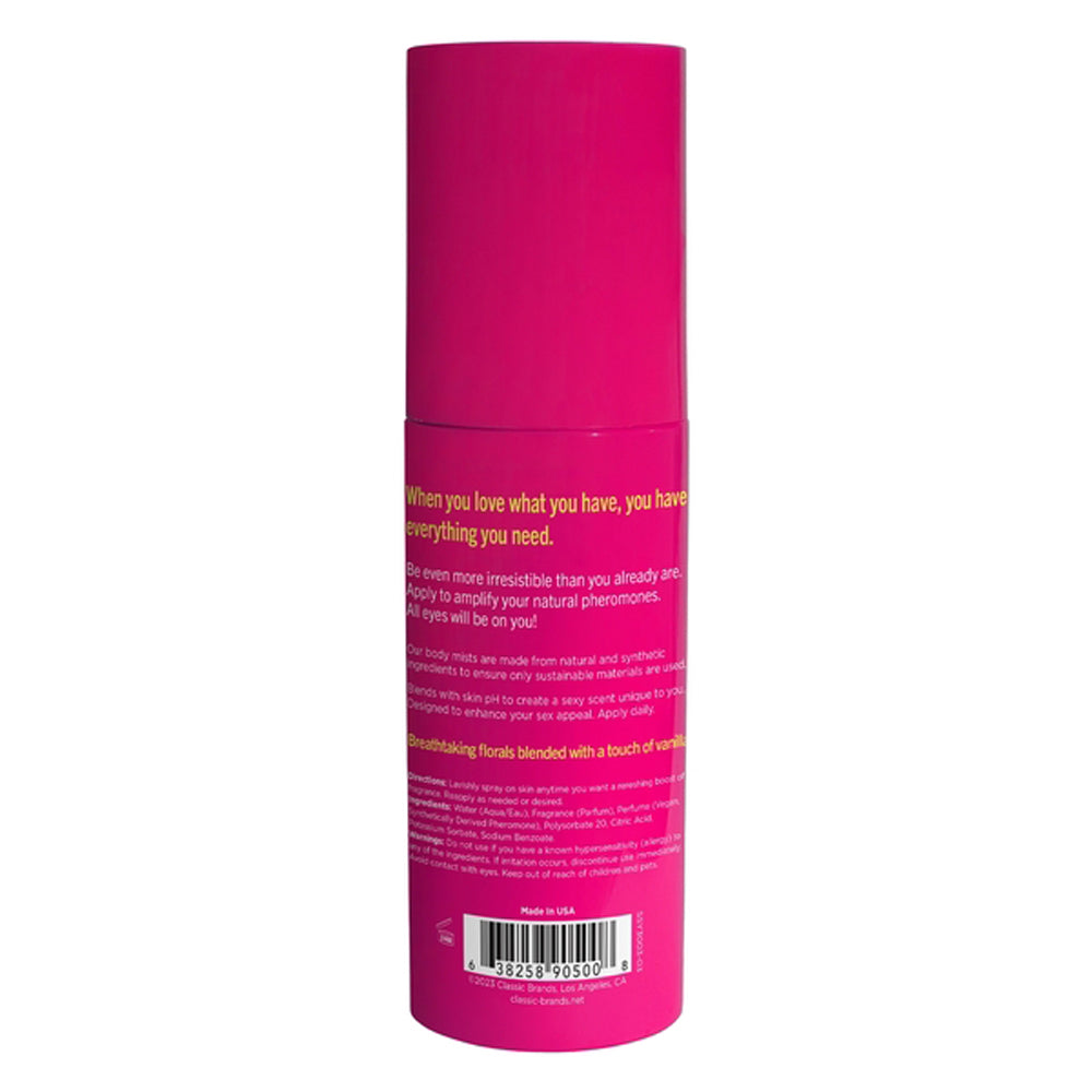 Classic Brands Love All of Me Pheromone Fragrance Mist – Floral and Vanilla 3.35 Oz