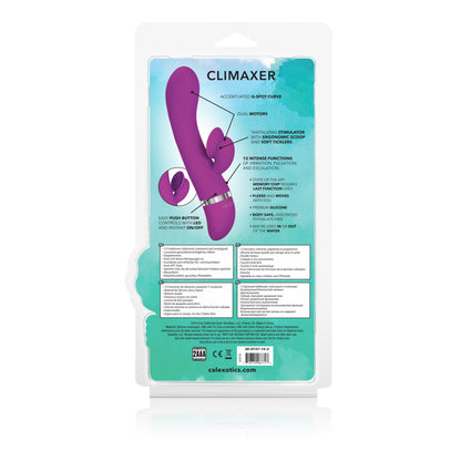 CalExotics Foreplay Frenzy Climaxer Dual Stimulator with 12 Functions - Pink