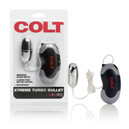 CalExotics Colt Xtreme Turbo Bullet – Silver Vibrating Power Pack