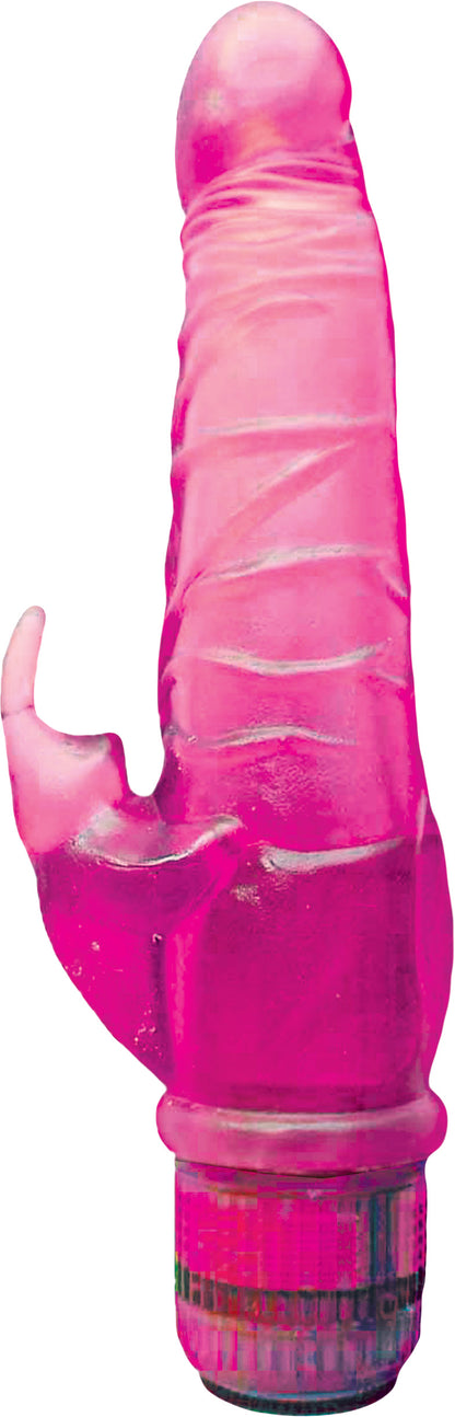 Wet Dreams Rapid Rabbit Vibrator - Magenta - Powerful Vibration and Clitoral Stimulation