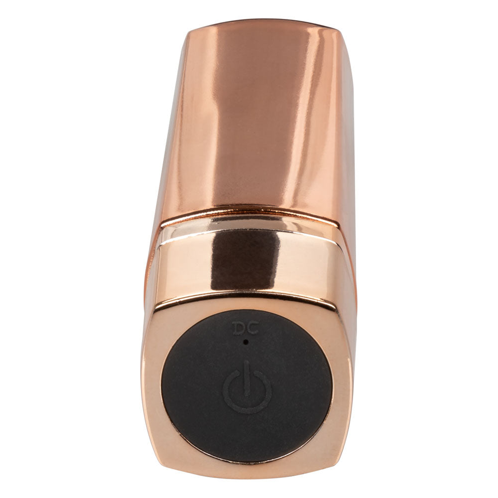CalExotics Hide and Play Rechargeable Lipstick Vibe – Beige – Waterproof and Multi-Function