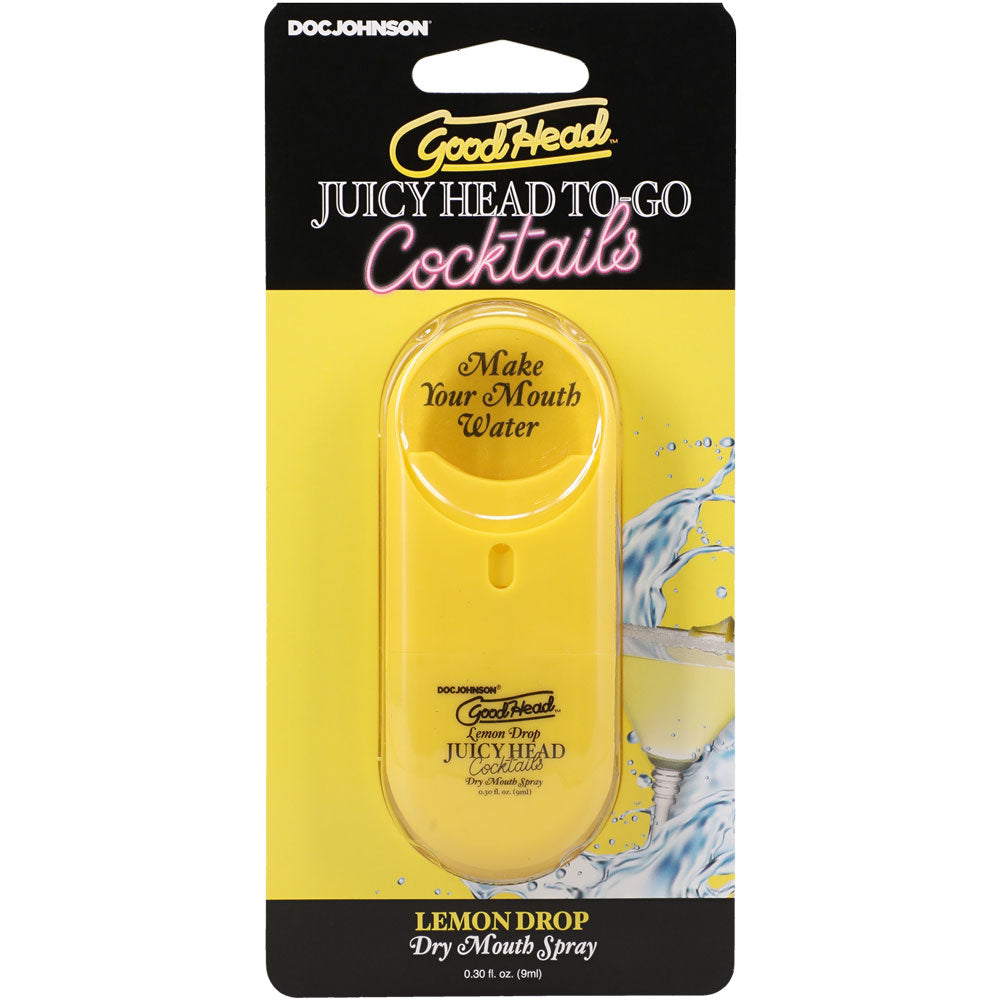 Goodhead Juicy Head Cocktails Dry Mouth Spray - Lemon Drop Flavor