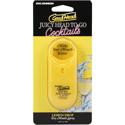 Goodhead Juicy Head Cocktails Dry Mouth Spray - Lemon Drop Flavor