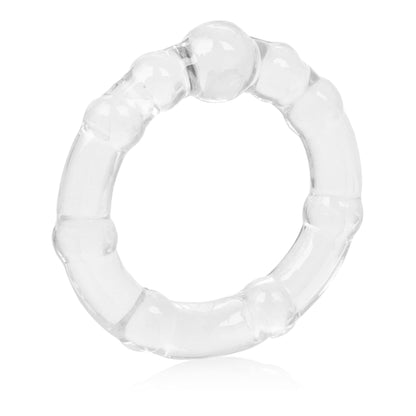 CalExotics Island Rings Beaded Rings – Clear – Waterproof