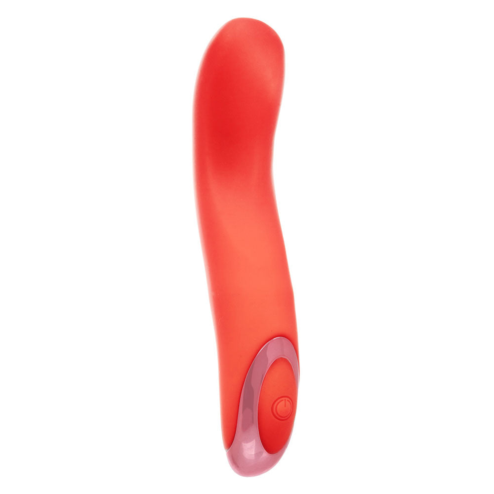CalExotics Kroma Turbo Curve Mini Massager – Orange – Waterproof – 10 Vibration Speeds