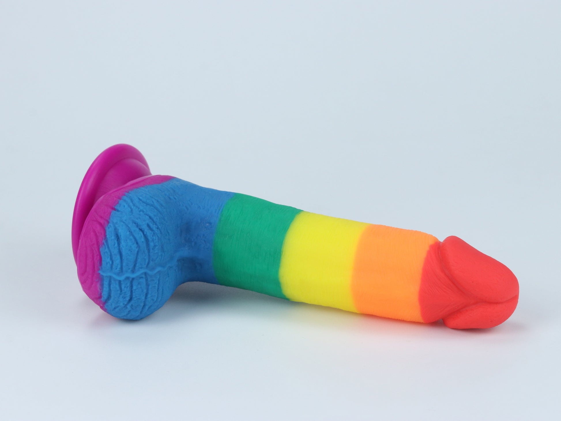 7.5" Pride Dildo - Rainbow