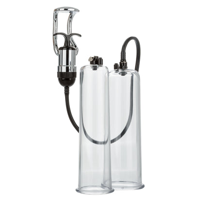 CalExotics Optimum Series Maximum Results Pump Set – Clear – Includes 2 Penis Pumps