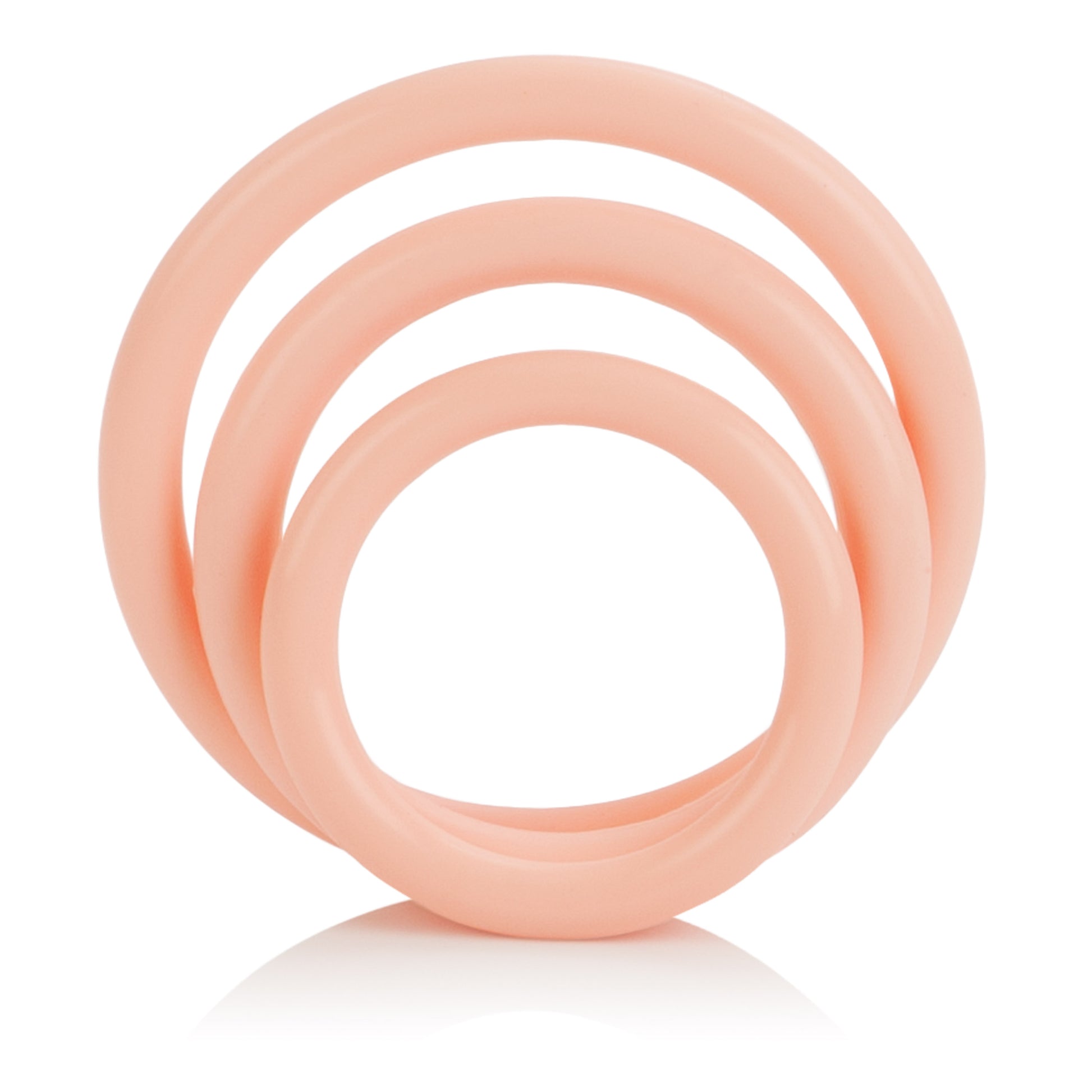 CalExotics Tri-Rings Natural Multi-Purpose Rings - Beige