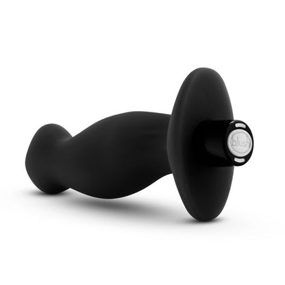 Anal Adventures Platinum Silicone Vibrating Prostate Massager 02 – Black