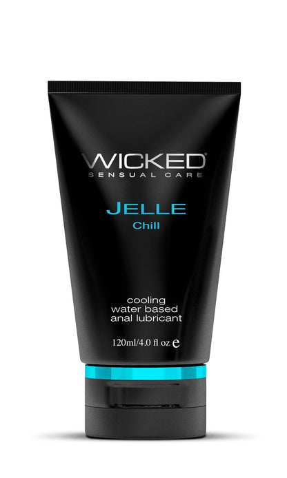 Wicked Jelle Chill Cooling Anal Gel Lubricant – 4 Fl. Oz.