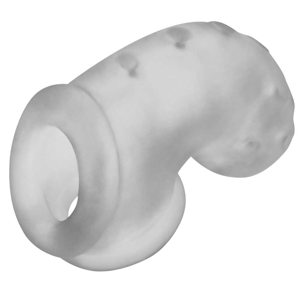 Oxballs Airlock Air-Lite Vented Chastity Device – Clear Ice