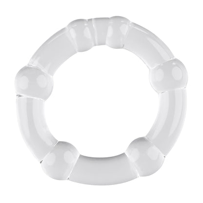 Evolved Novelties Erection Rings - 3-Ring Collection for Enhanced Support - Clear