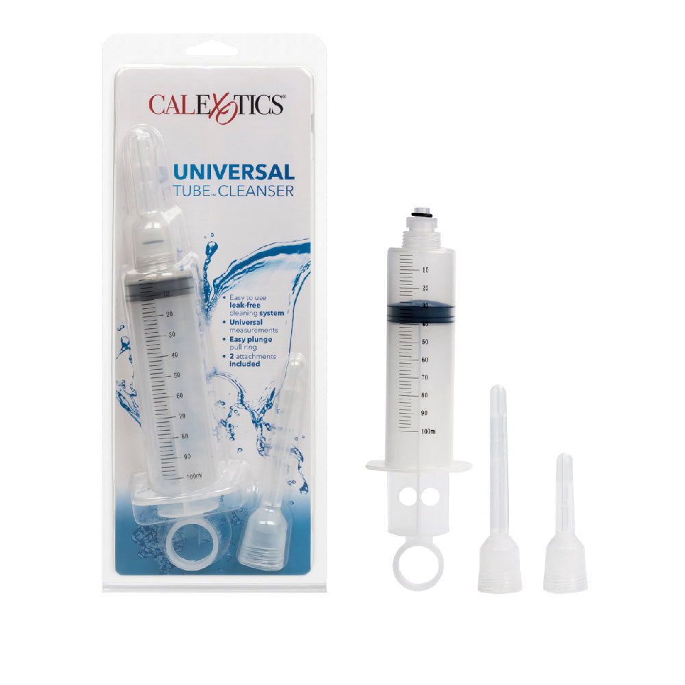 CalExotics Universal Tube Cleanser – Hygienic Cleansing System – Clear