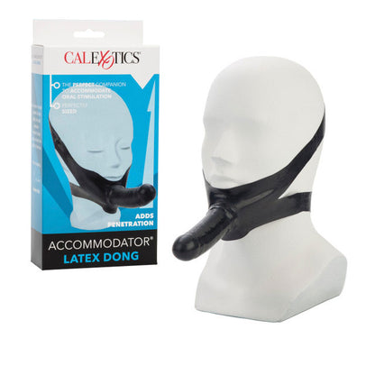 CalExotics The Original Accommodator Latex Dong – Black