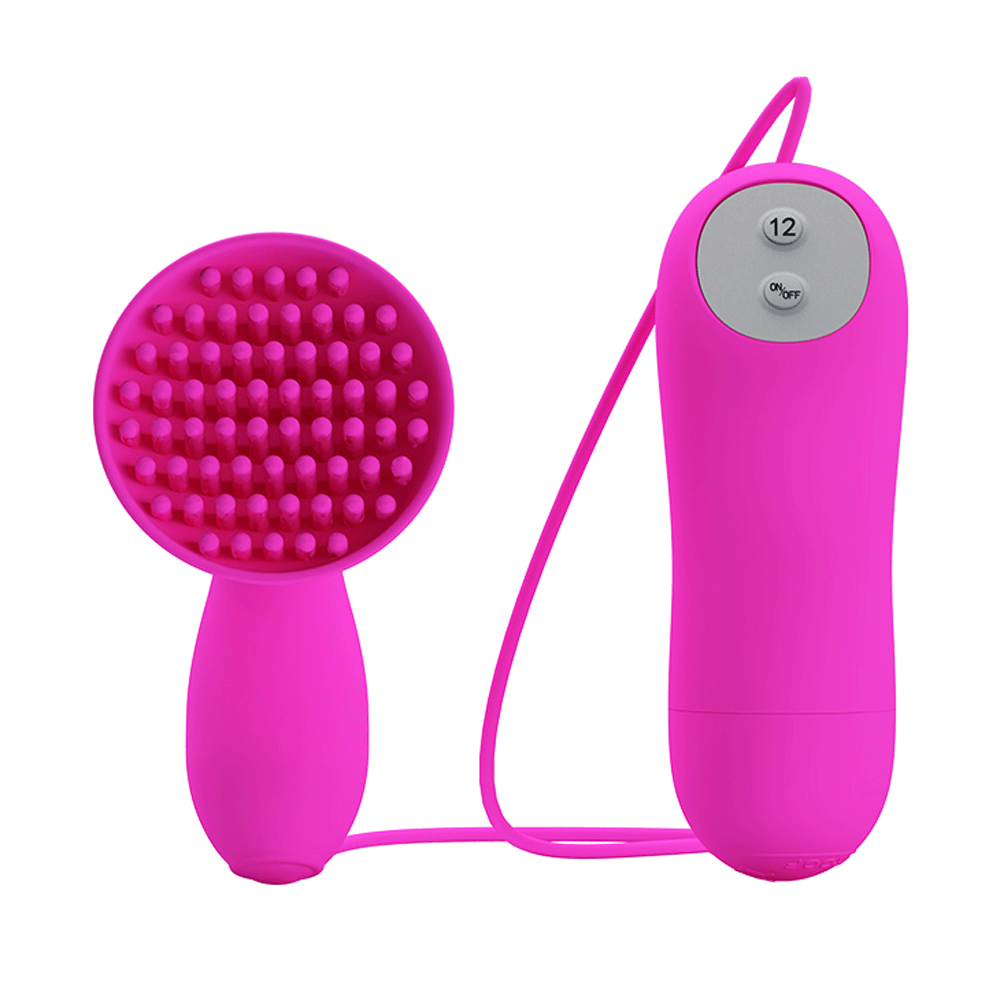 Pretty Love Brady Wand Massager with 12 Vibration Functions - Pink