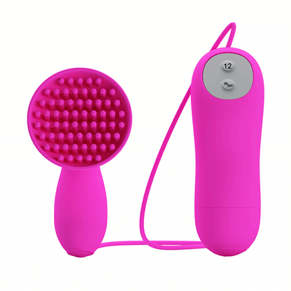 Pretty Love Brady Wand Massager with 12 Vibration Functions - Pink