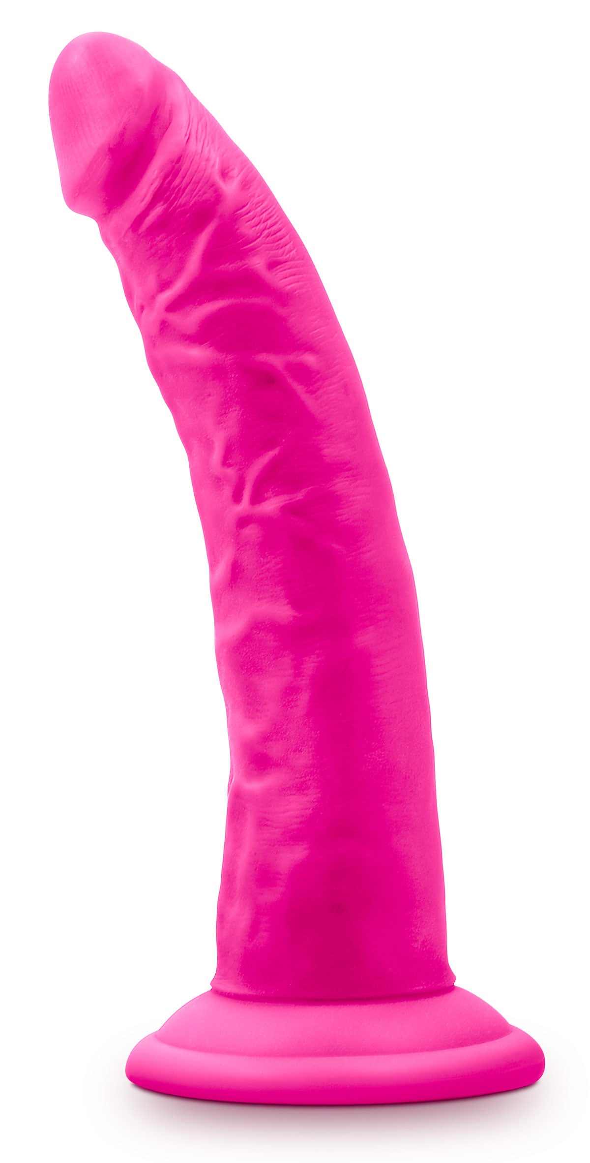 Au Naturel Bold Jack 7 Inch Dildo with Suction Cup - Pink