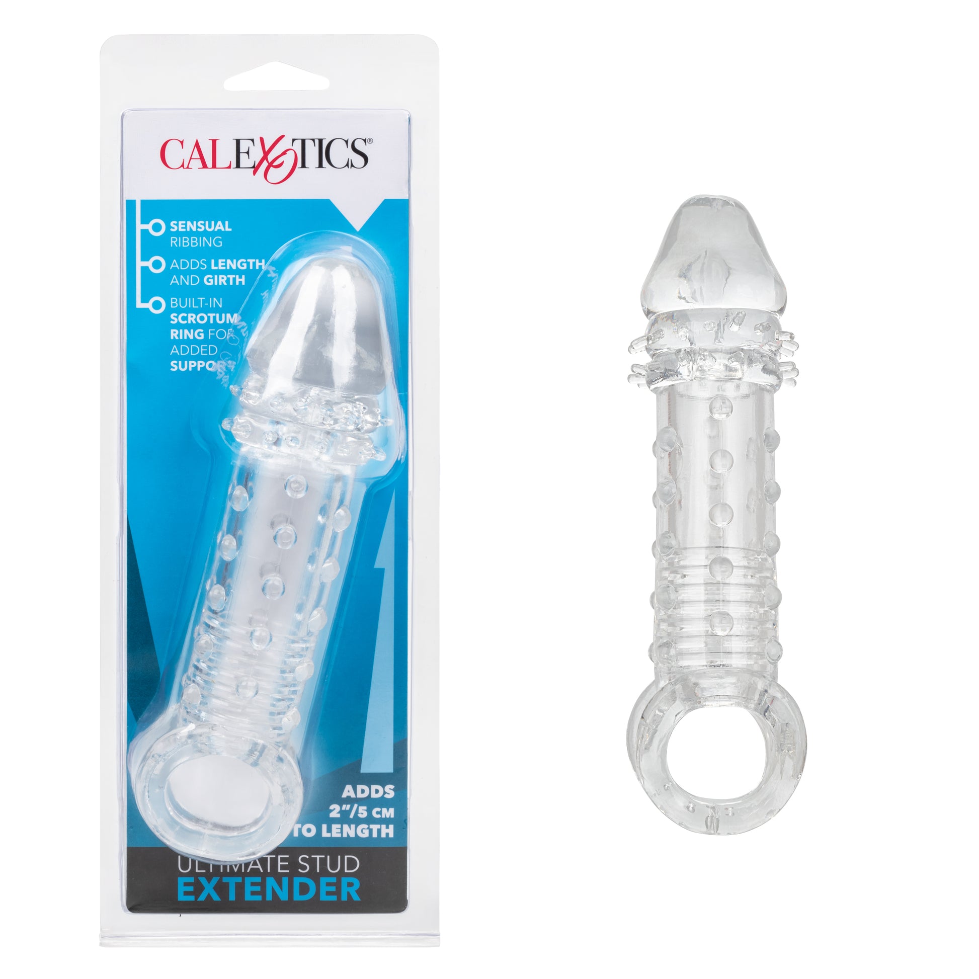 CalExotics Ultimate Stud Extender Male Enhancer – Clear