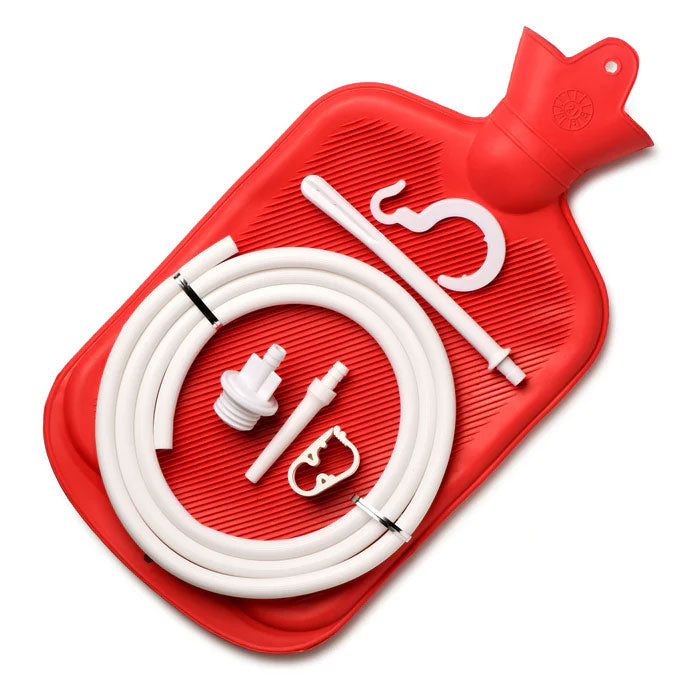 Clean Stream Water Bottle Cleansing Kit – Red