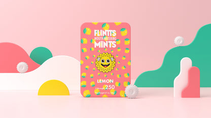 Flintts Mouth Watering Mints - Lemon Flavor - 250 Count