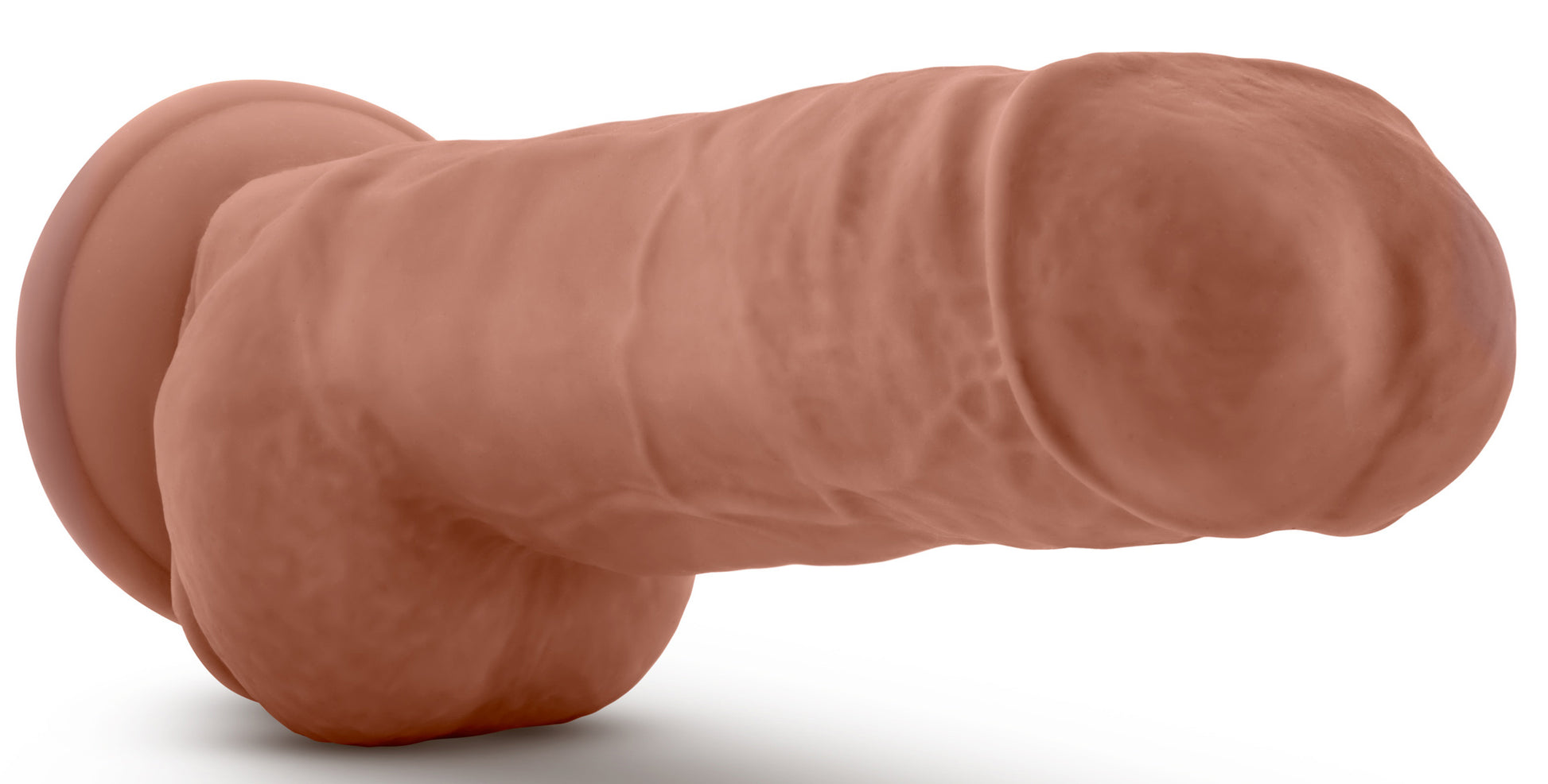 Blush Au Naturel Big Boy 10 Inch Dildo - Mocha