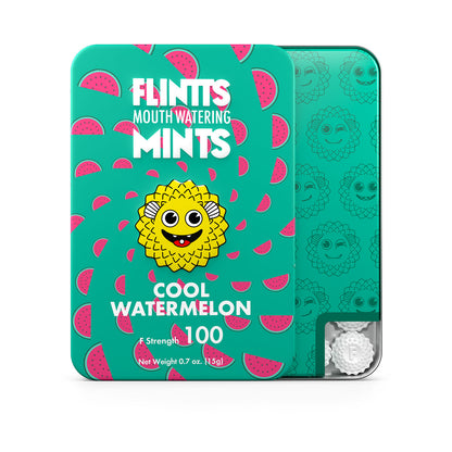 Flintts Mouth Mints Cool Watermelon - Refreshing Mint Flavor