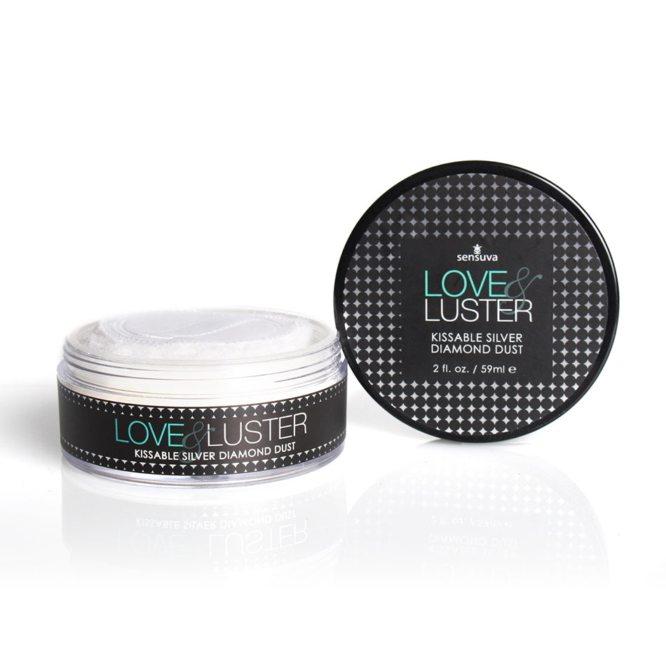 Sensuva Love & Luster Kissable Diamond Dust - Sheer Shimmer - 2 Oz