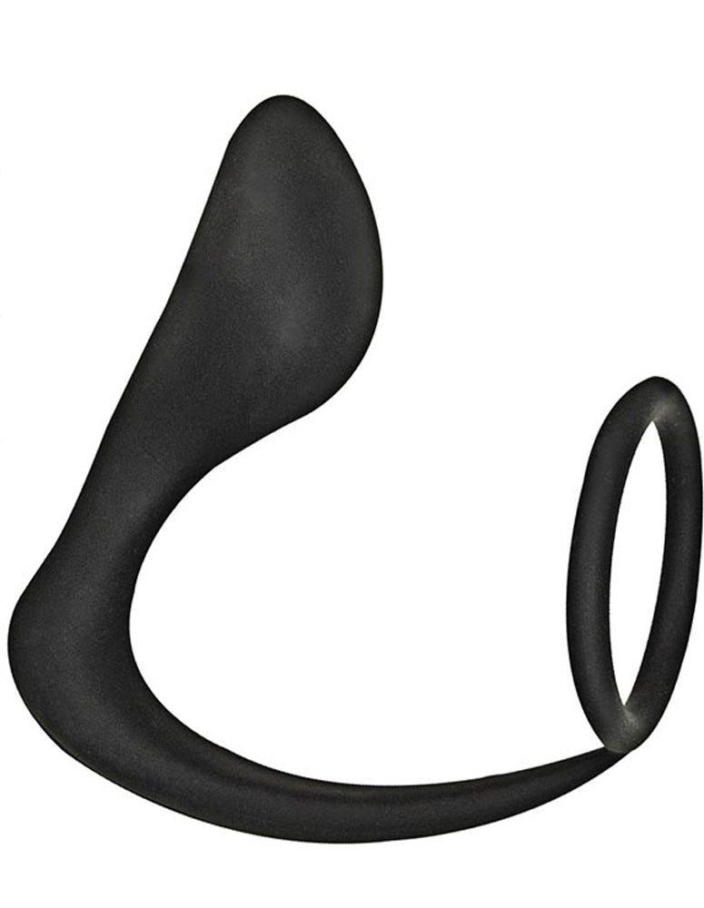 Nasstoys Commander Prostate Pleaser Cockring – Black – Waterproof Silicone