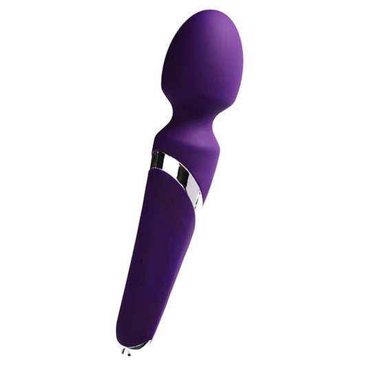 VeDO Wanda Rechargeable Wand – Multi-Function Waterproof Massager – Deep Purple