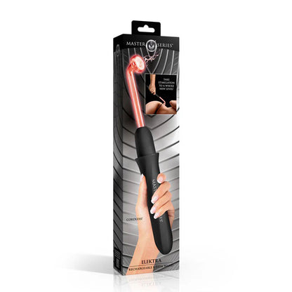 Elektra Rechargeable E-Stim Wand – Black – Multi-Function