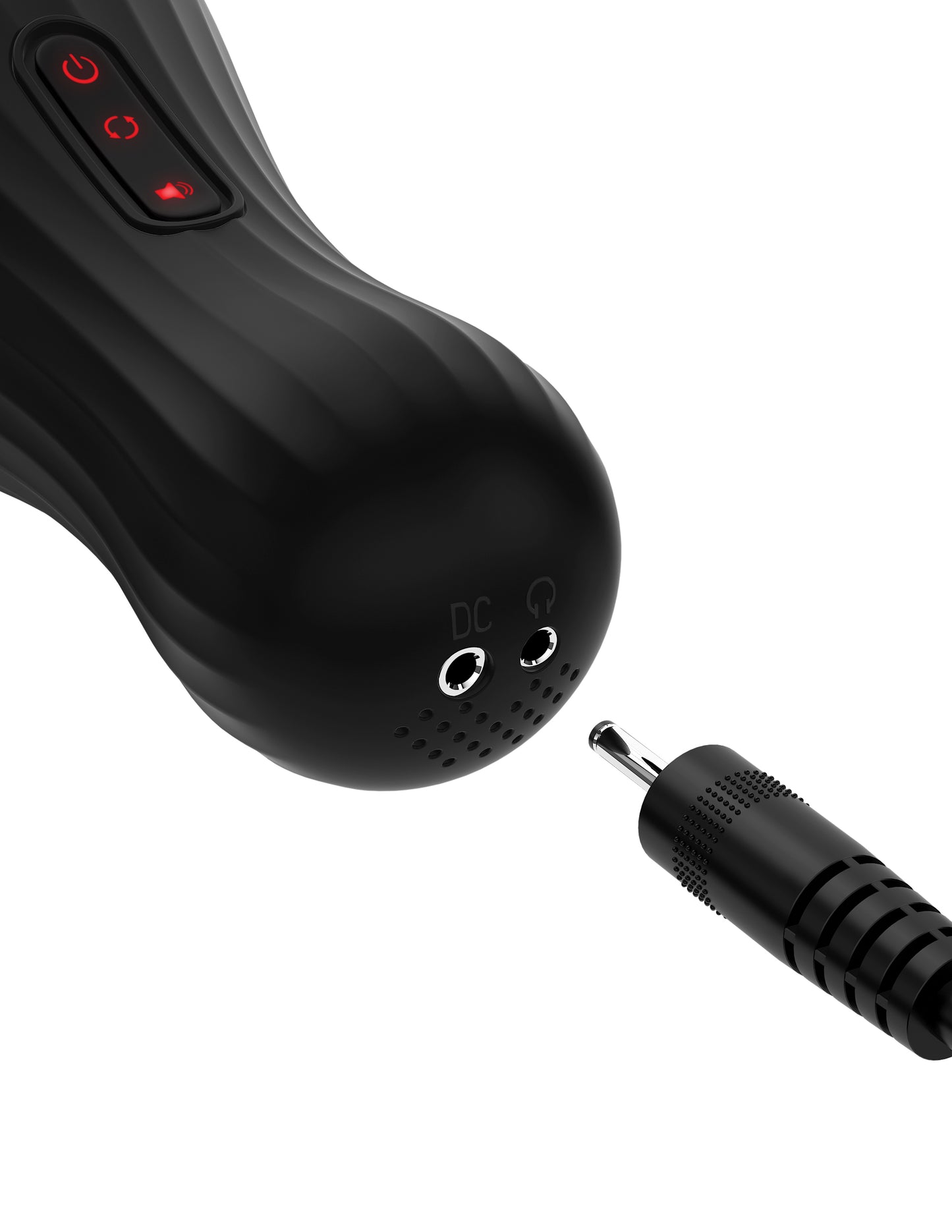 Pipedream PDX Elite Talk Dirty Rotobator – Automated Rotating Male Masturbator – Clear