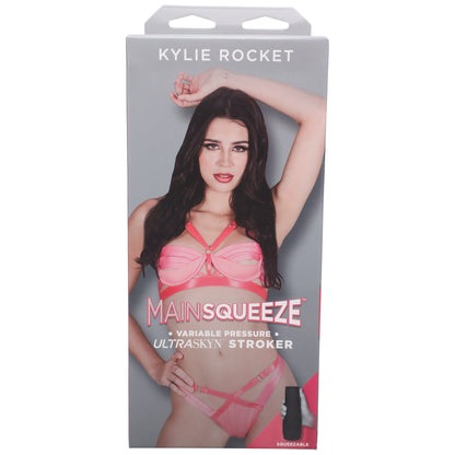 Main Squeeze Kylie Rocket Ultraskyn Stroker - Realistic Texture - Beige
