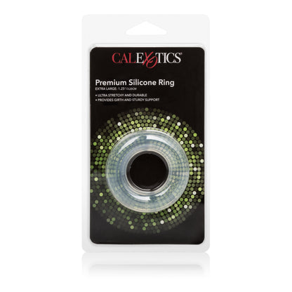 CalExotics Premium Silicone Ring - XL - Clear - Durable and Comfortable