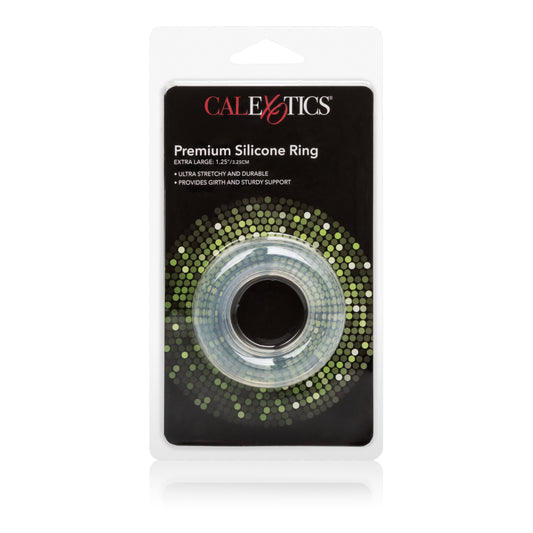 CalExotics Premium Silicone Ring - XL - Clear - Durable and Comfortable