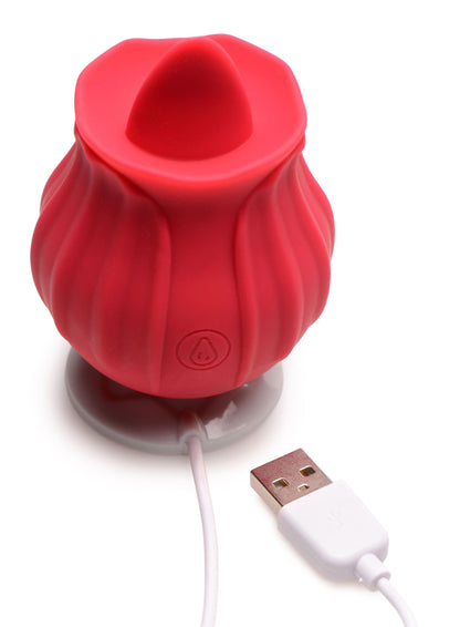 Bloomgasm Wild Violet Licking Clit Stimulator – Red