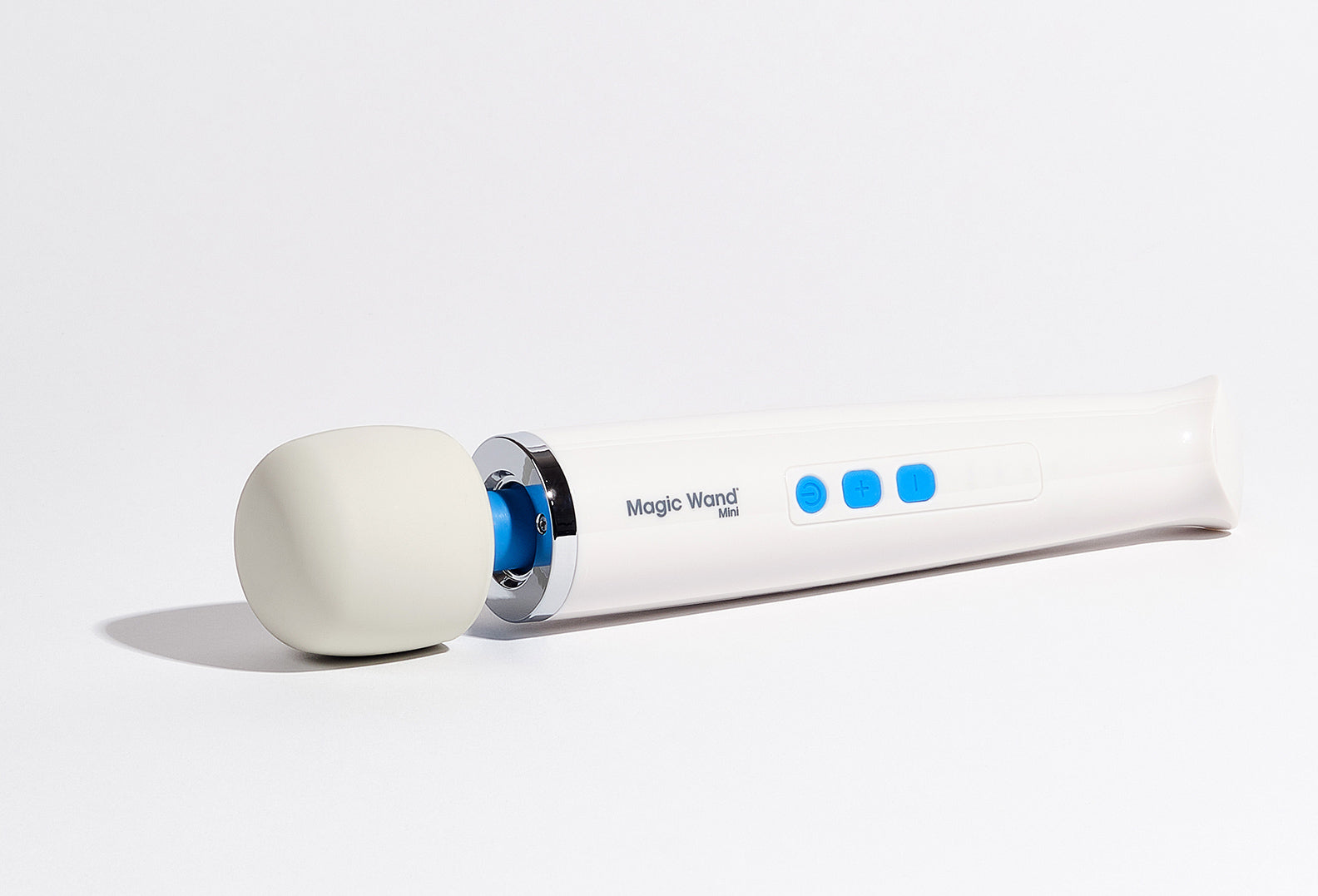 Magic Wand Mini - Rechargeable Massager with Multi-Speed Functionality - White