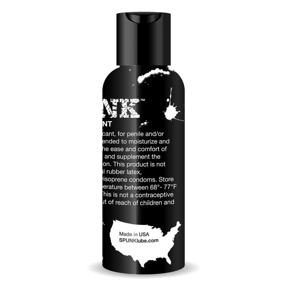 Spunk Lube Hybrid 2 Fl Oz – Water-Based Silicone Lubricant – White