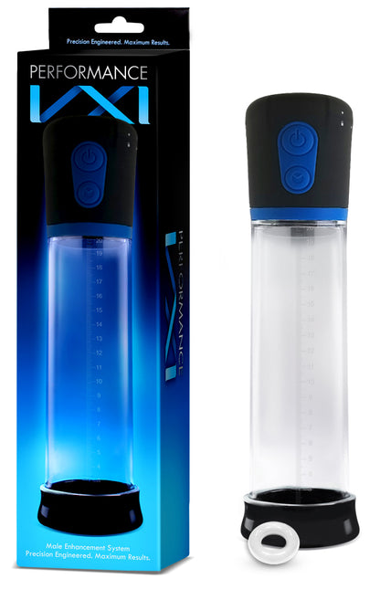 Blush Precision Vx1 Male Enhancement System with Motorized Pump – Clear