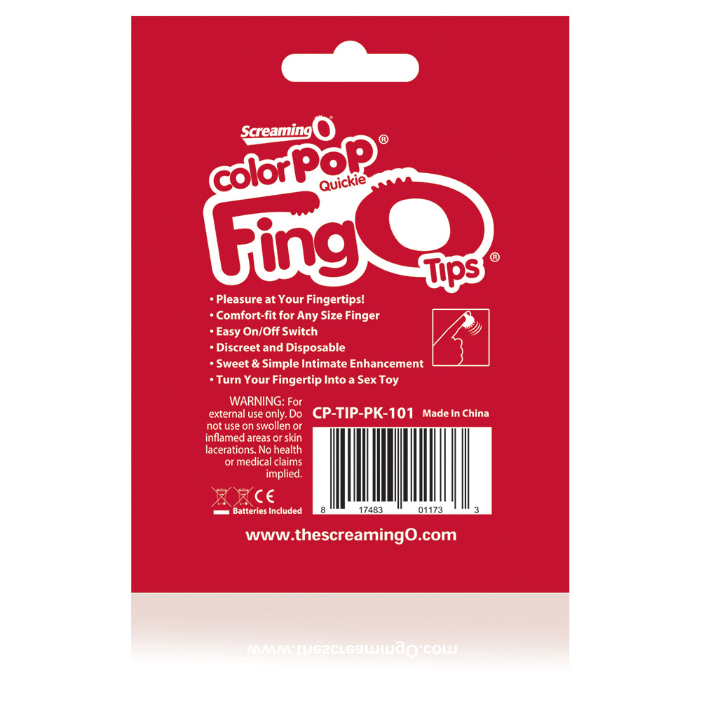 Screaming O FingO Tips Micro Massagers – Pink